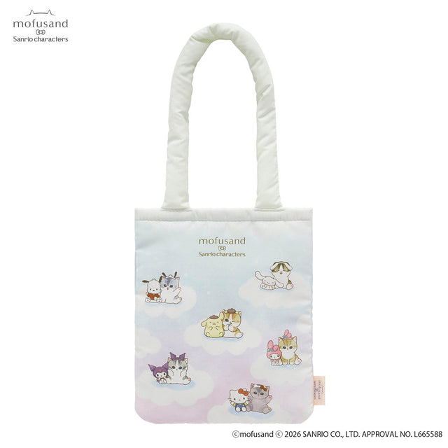 Bolso tote Mofusand x Sanrio Characters