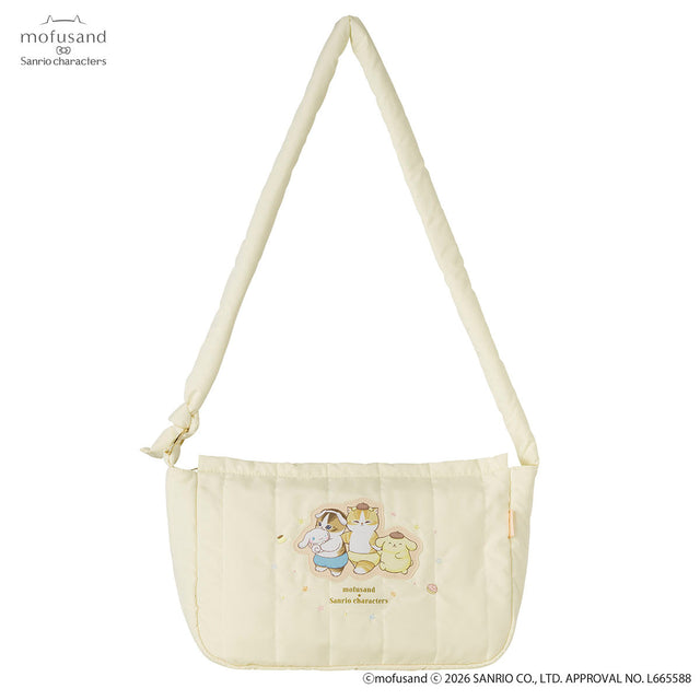 Bolso acolchado Mofusand x Sanrio