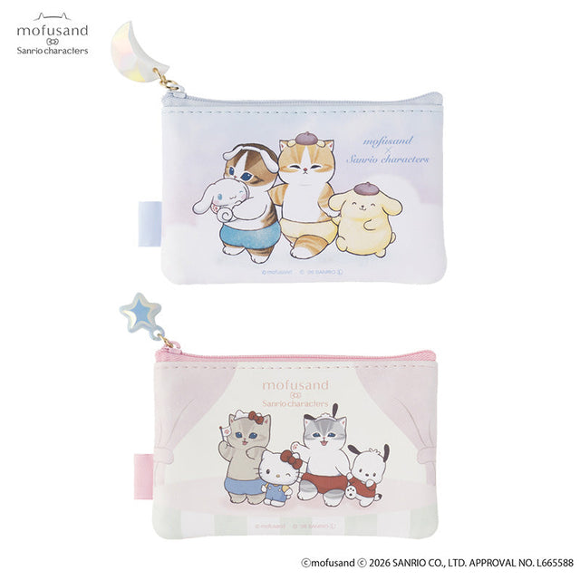 Set de 2 estuches Mofusand x personajes de Sanrio
