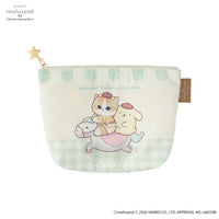 Estuche mofusand x Sanrio con Pompompurin