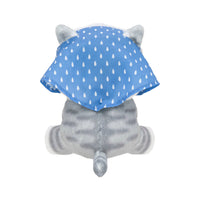 Peluche mofusand Merci Strawberry con frutilla azul