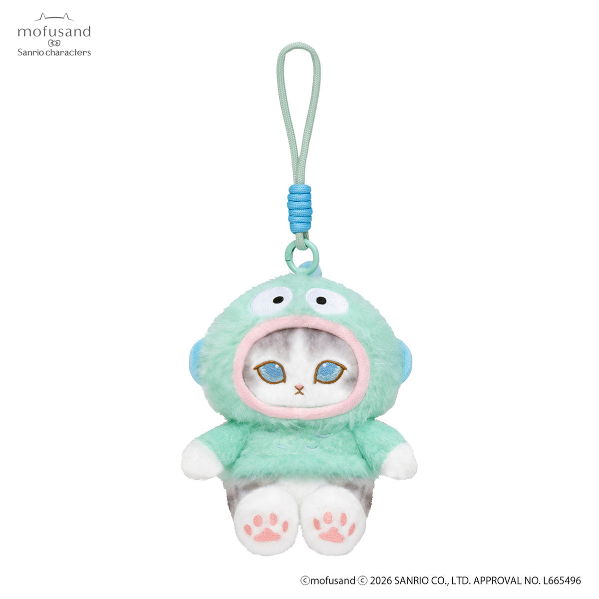 Peluche Mofusand x Sanrio Characters: Hangyodon