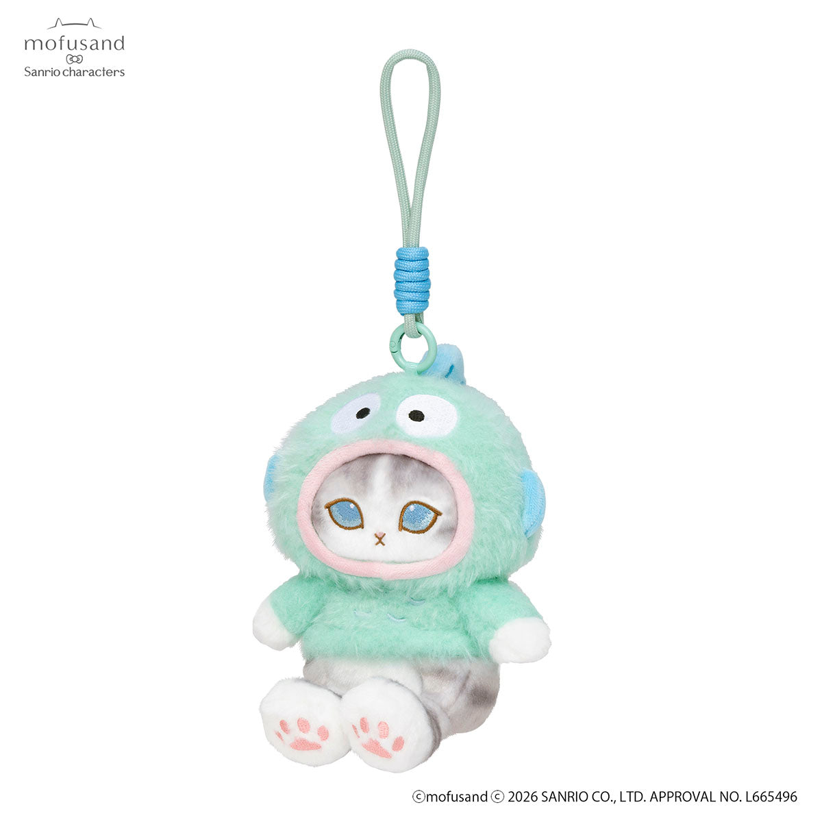 Peluche Mofusand x Sanrio Characters: Hangyodon