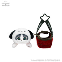 Peluche mofusand con bolso de Pochacco