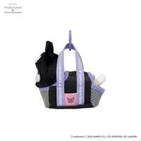 Peluche de gatito mofusand con bolso de Kuromi