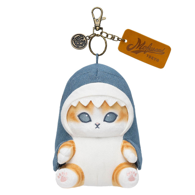 Llavero de peluche Mofusand Tiburón Denim