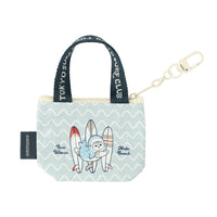 Llavero mini bolso mofusand de gatos tiburón