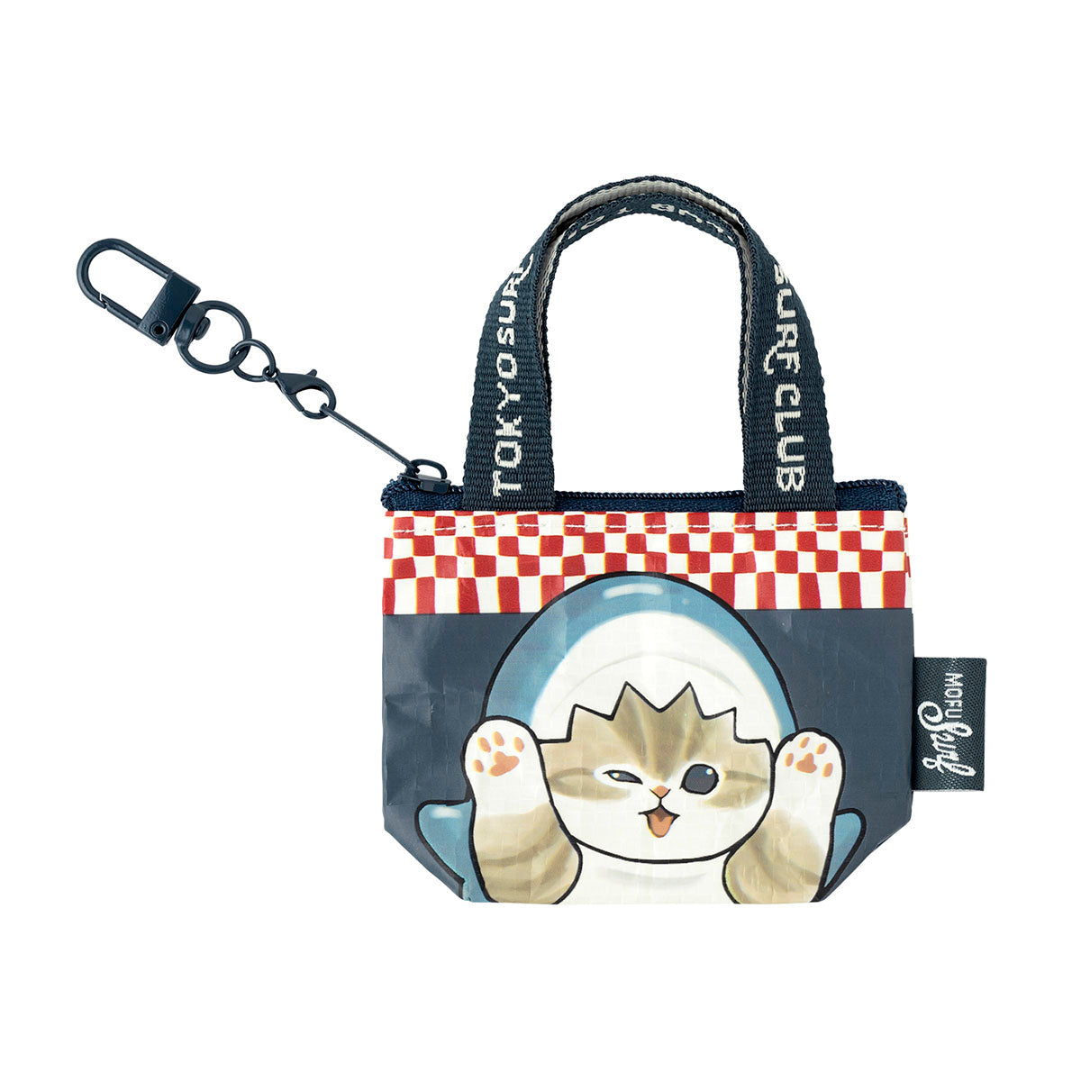 Llavero mini bolso mofusand - Gatito Tiburón