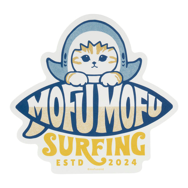 Sticker grande Mofusand Board Shark