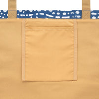 Bolso tote plano con flecos Mofusand BOARD SHARK!