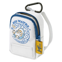 mofusand: mini mochila con bolsa reutilizable blanca