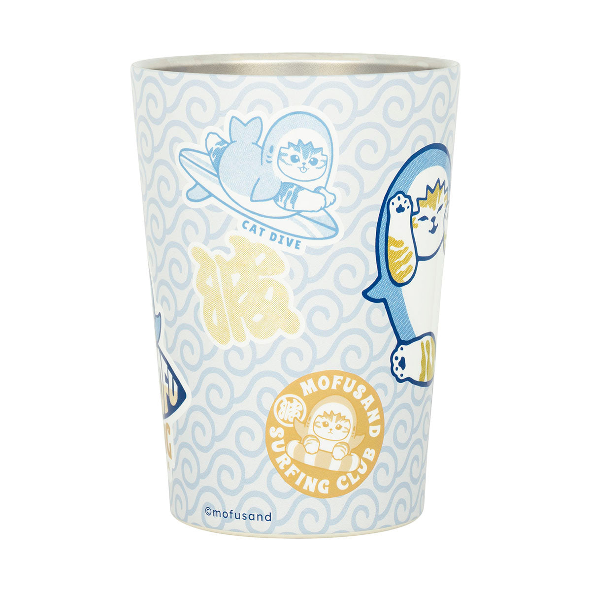 Vaso térmico 2 en 1 Mofusand Board Shark