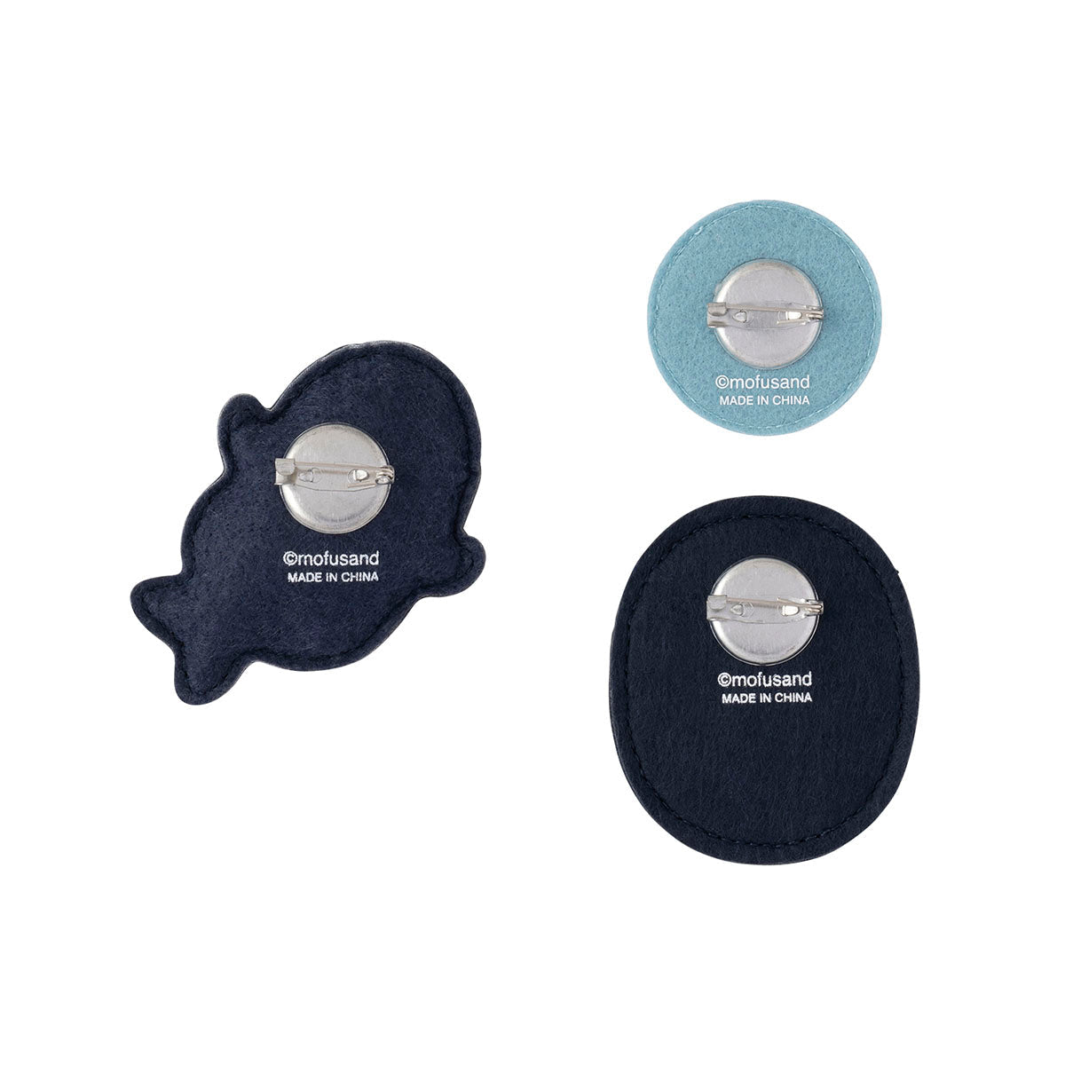 Mofusand BOARD SHARK! Set de parches bordados