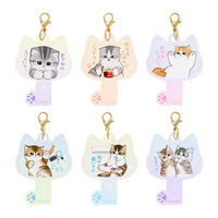 Charm acrílico con forma de llave mofusand (6 diseños)