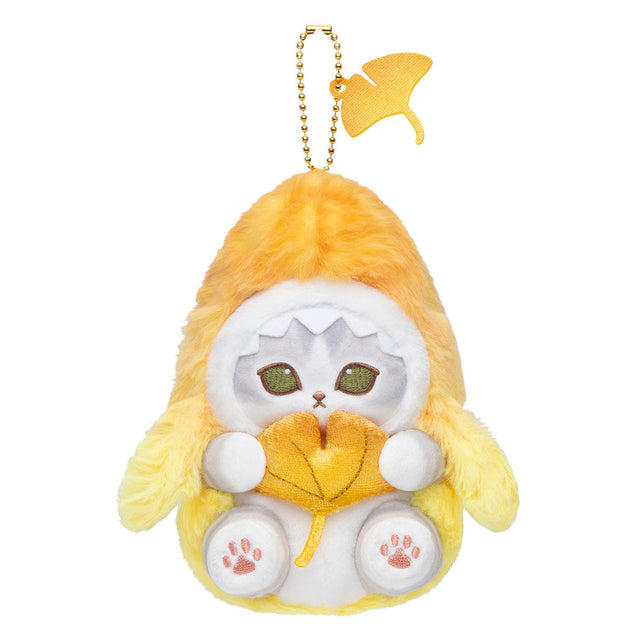 Peluche Mofusand Gato Tiburón color ginkgo