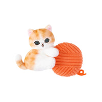 Cinta métrica con peluche Mofusand (roja)
