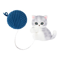 Cinta métrica de peluche mofusand azul