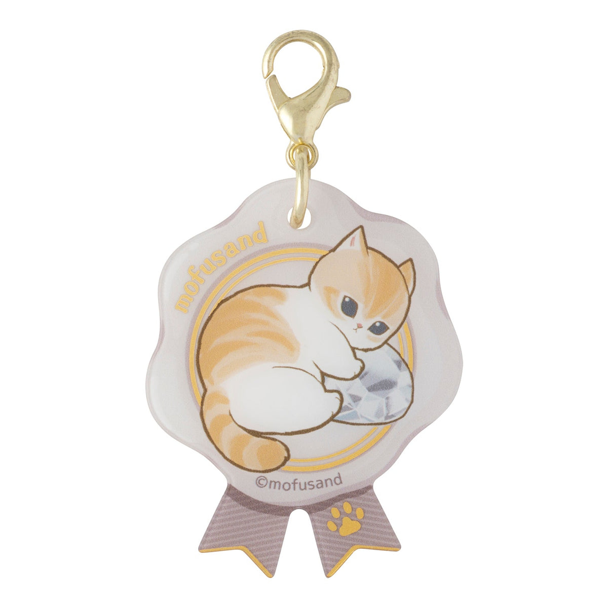 Charm acrílico Mofusand estilo sello de lacre (6 diseños)