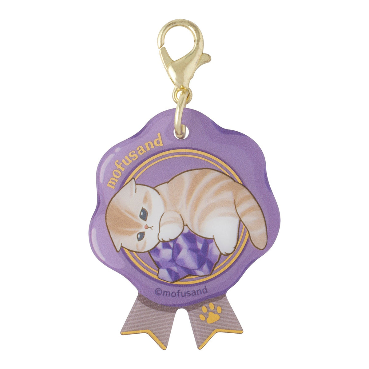 Charm acrílico Mofusand estilo sello de lacre (6 diseños)