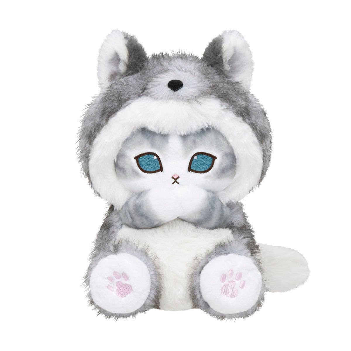 Mofusand: peluche posable de gatito lobo