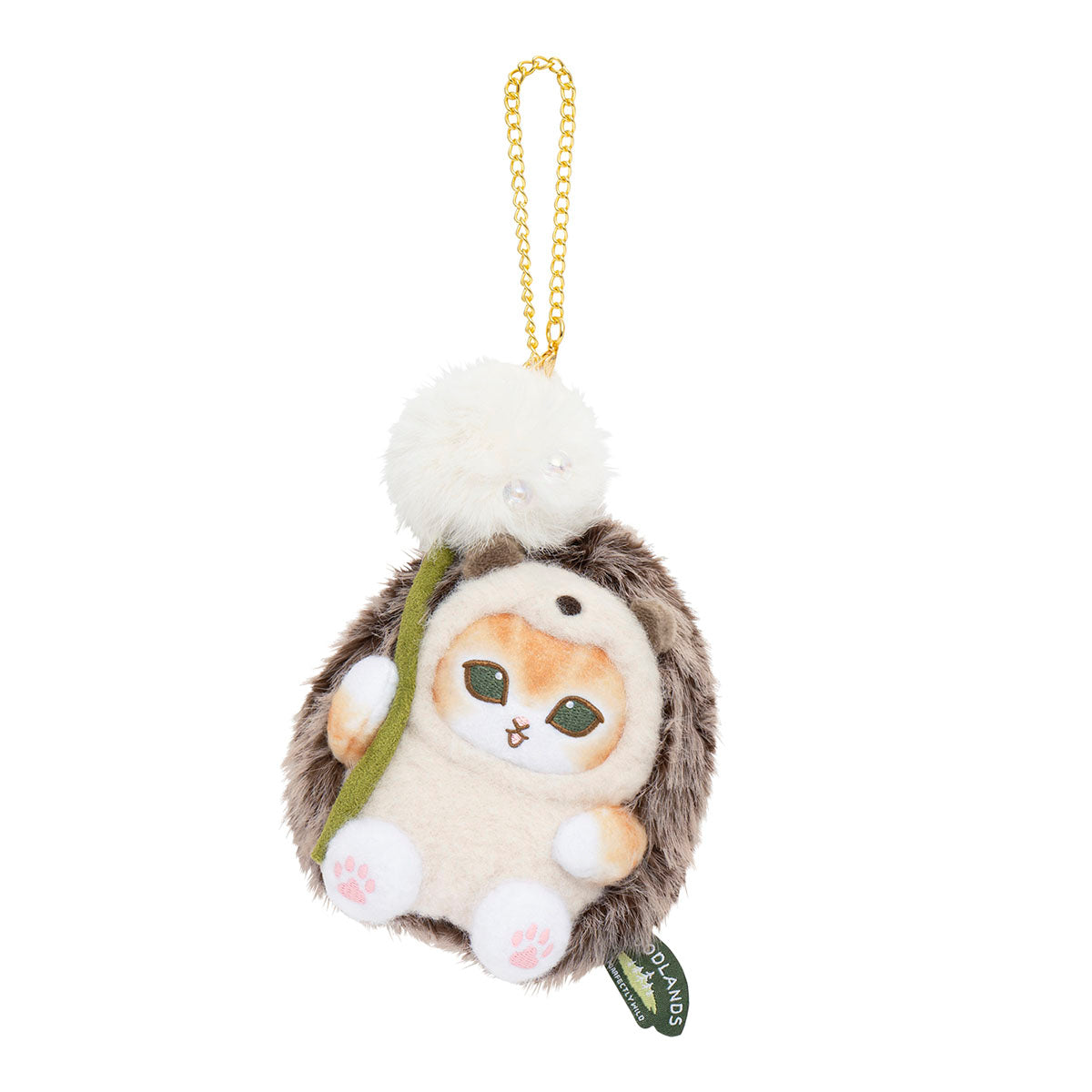 Peluche Mofusand Woodland: gatito erizo y diente de león