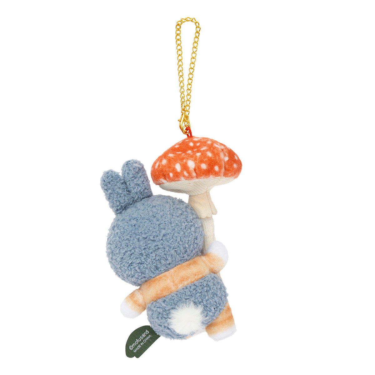 Mofusand Woodlands: colgante de gatito conejo y hongo