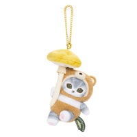Mascota Mofusand WOODLANDS: gatito oso y hongo