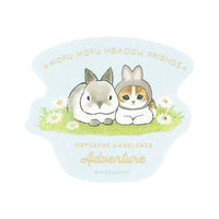 Sticker Mofusand de gatito conejo con foil