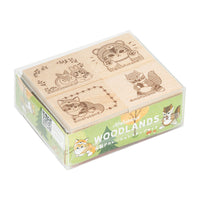 Set de timbres decorativos de madera Mofusand
