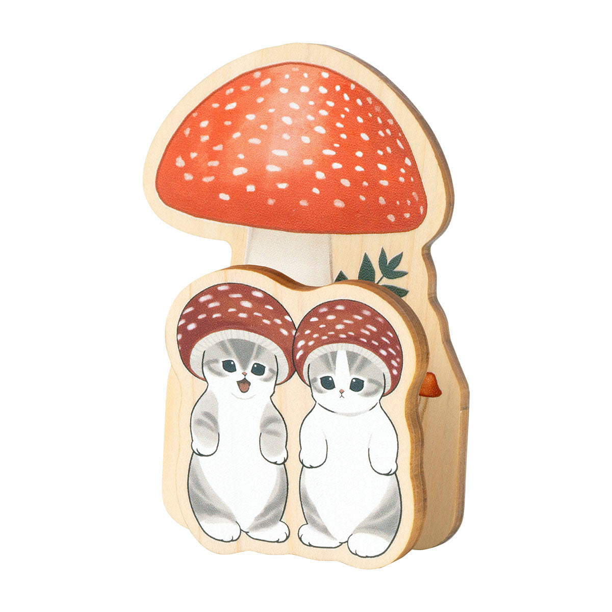 Clips de madera Mofusand Woodland (6 diseños)