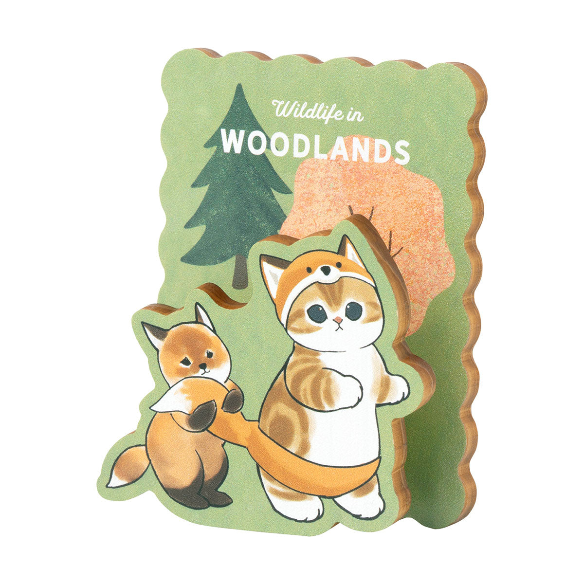 Clips de madera Mofusand Woodland (6 diseños)