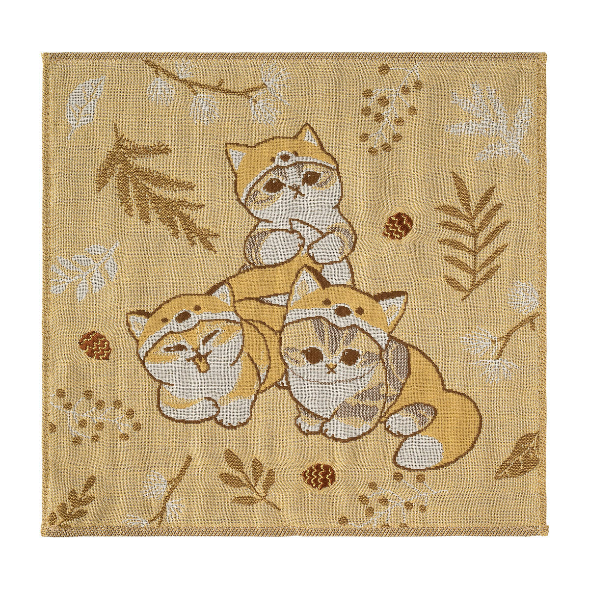 Mofusand Woodland: Toalla de mano de gatos zorro