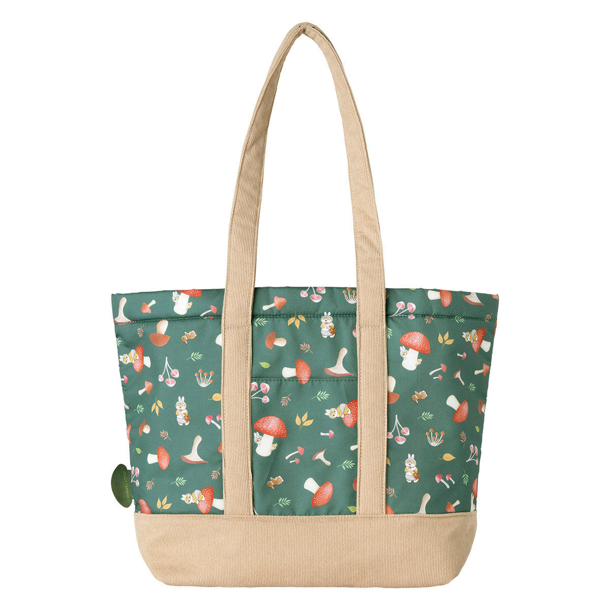 Bolso tote mofusand WOODLANDS con gatitos y hongos