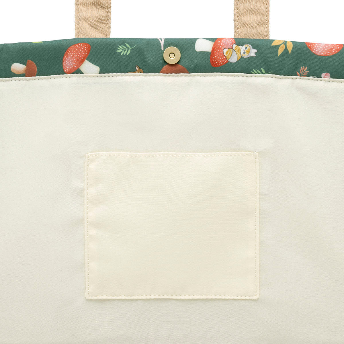 Bolso tote mofusand WOODLANDS con gatitos y hongos