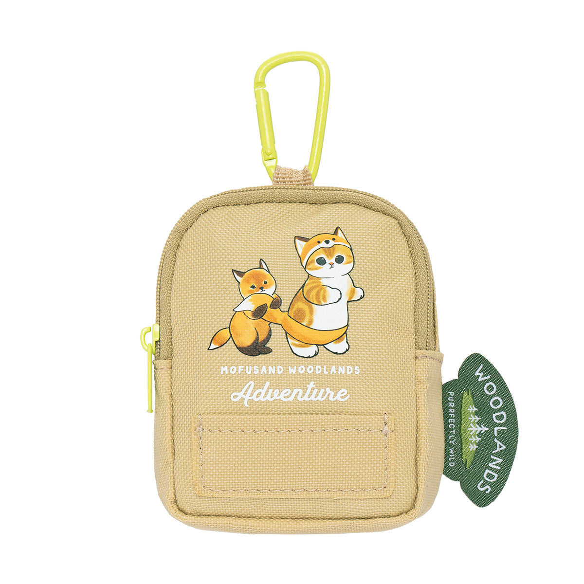 mofusand: Bolsa reutilizable en mini mochila, bosque