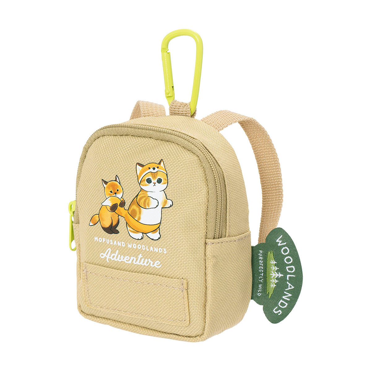 mofusand: Bolsa reutilizable en mini mochila, bosque