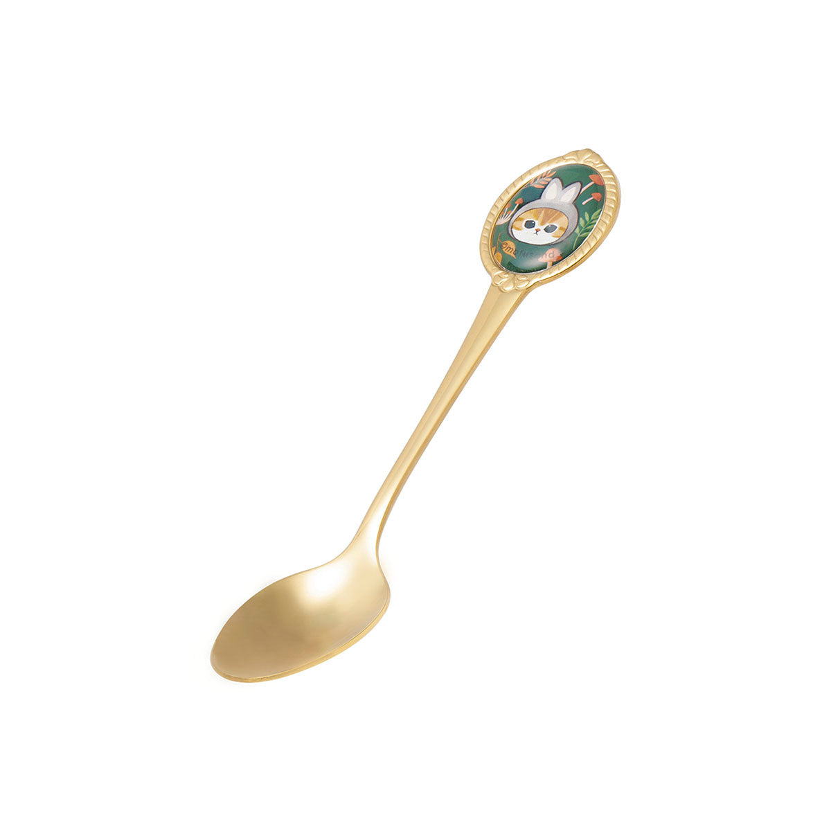 Set de cucharita y tenedor Mofusand Woodland