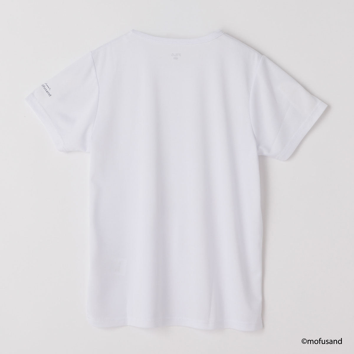 Polera manga corta mofusand x FILA blanca
