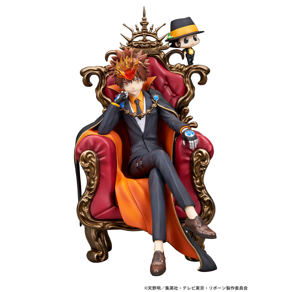Figura a escala de Tsuna y Reborn