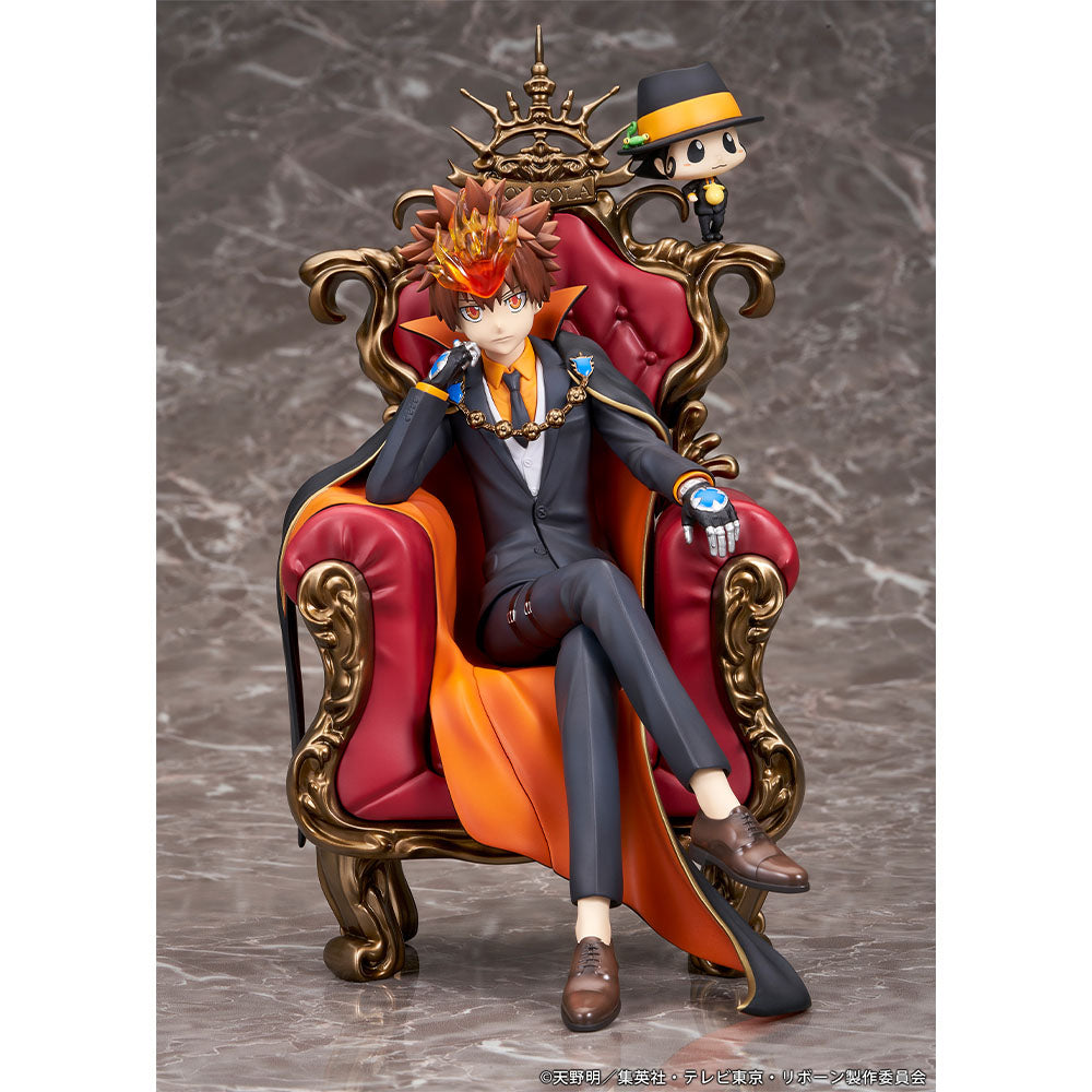 Figura a escala de Tsuna y Reborn