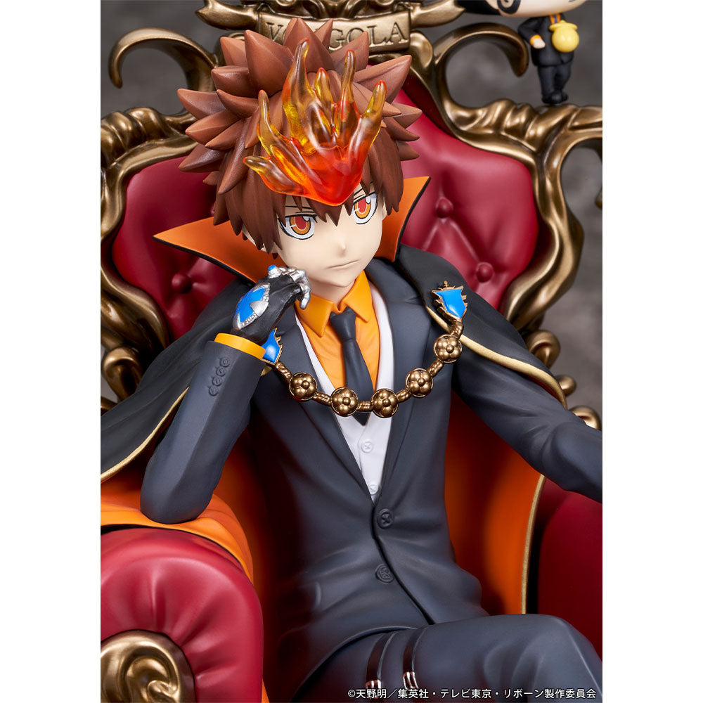Figura a escala de Tsuna y Reborn