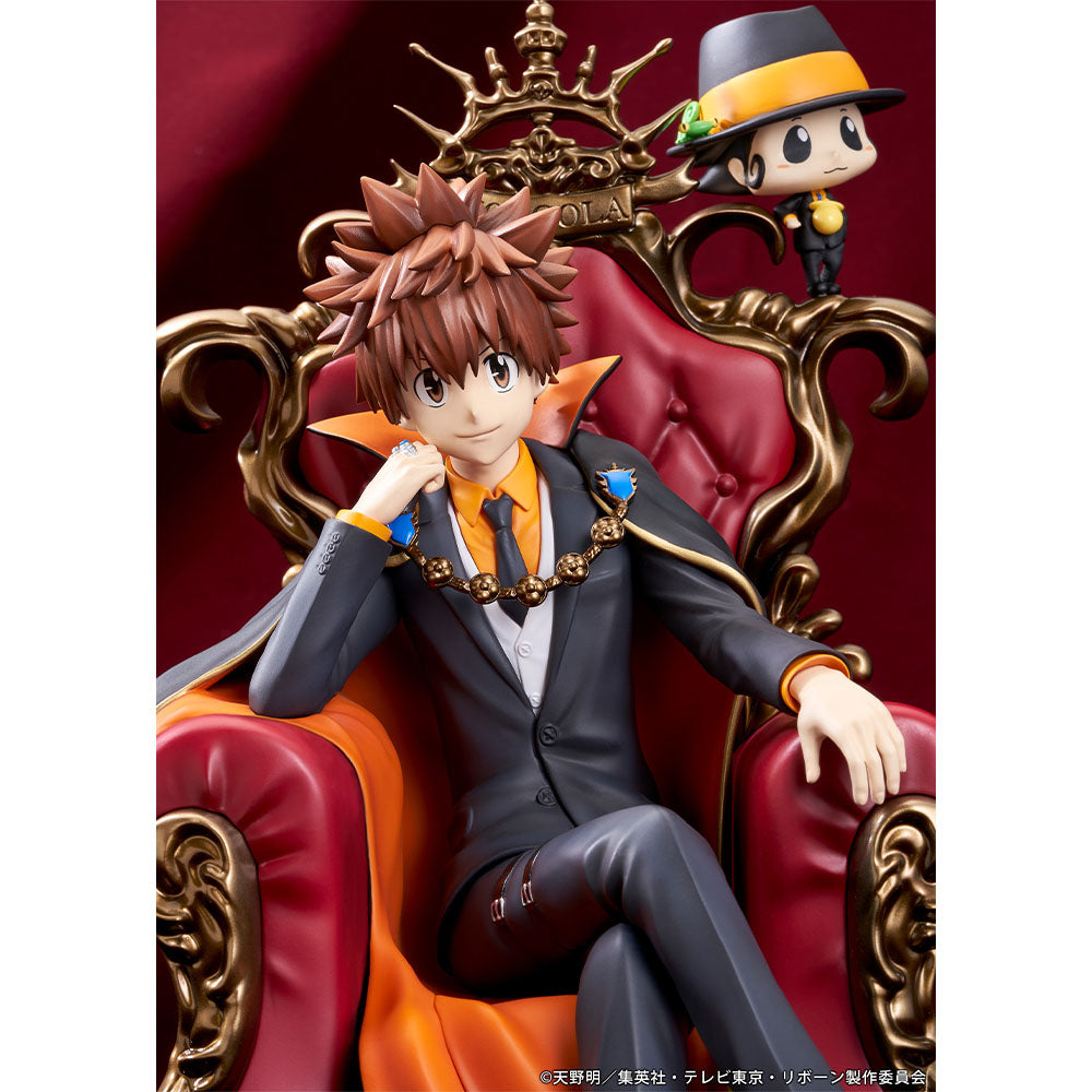 Figura a escala de Tsuna y Reborn
