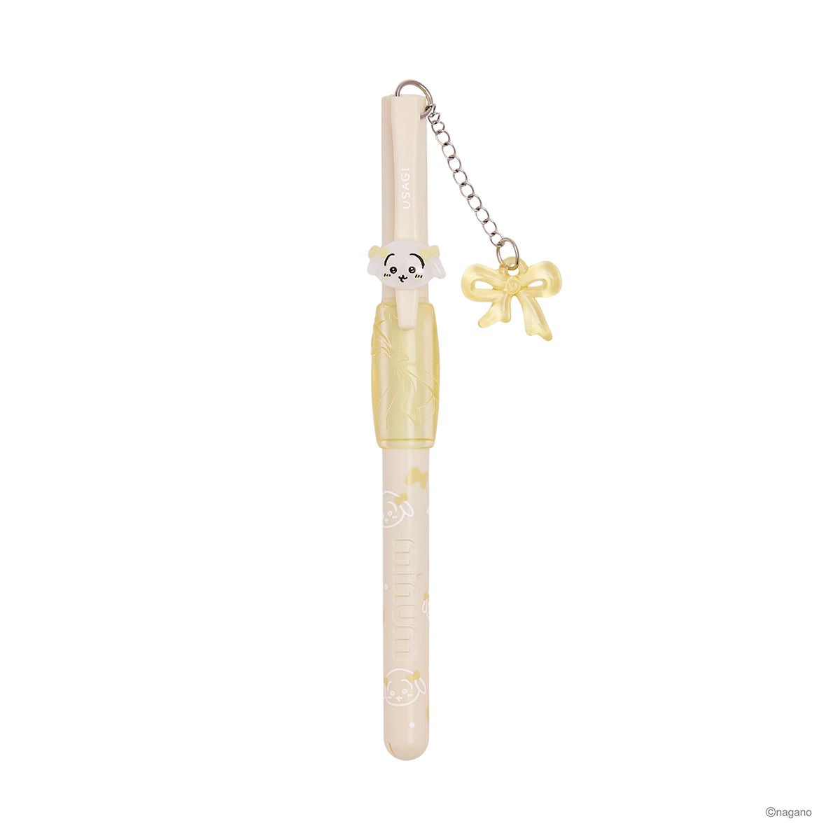 Delineador Chiikawa Puny Grip con charm, 04 marrón cálido