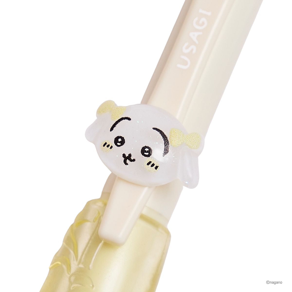 Delineador Chiikawa Puny Grip con charm, 04 marrón cálido