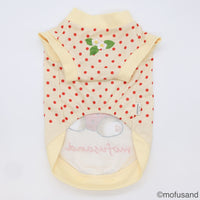 Polerón para mascota Mofusand Gatito Frutilla