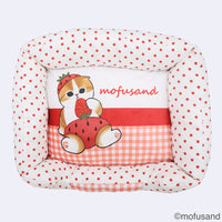 Cama tipo sofá para mascotas Mofusand Gatito Frutilla