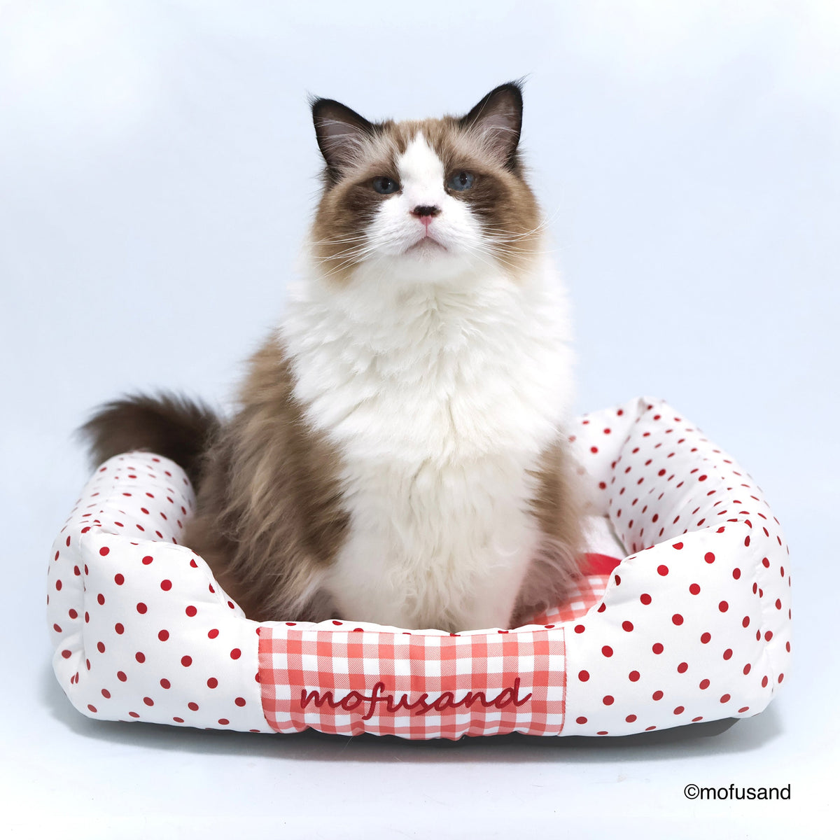 Cama tipo sofá para mascotas Mofusand Gatito Frutilla