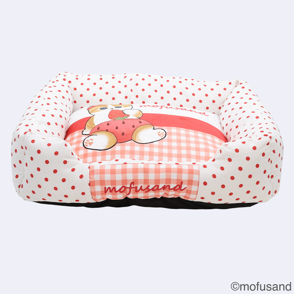 Cama tipo sofá para mascotas Mofusand Gatito Frutilla