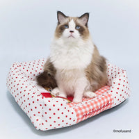 Cama tipo sofá para mascotas Mofusand Gatito Frutilla