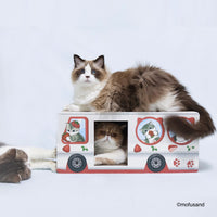 Rascador para gatos mofusand Gato Frutilla